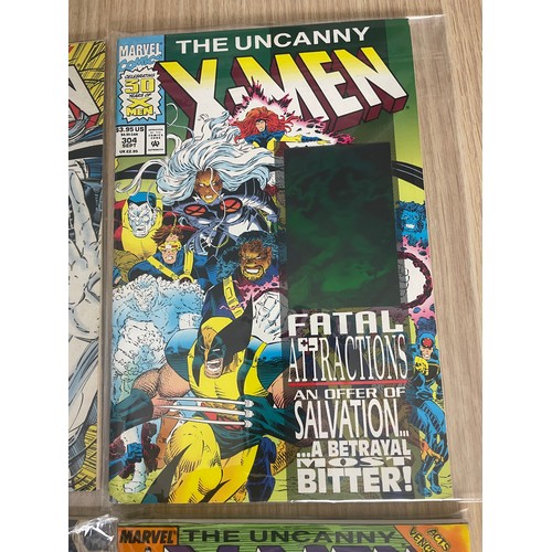 235 - Uncanny X-Men bundle. #278, 279, 280, 285, 304, 317, 318, plus annuals #17 & 18 and Acts of Vengeanc... 