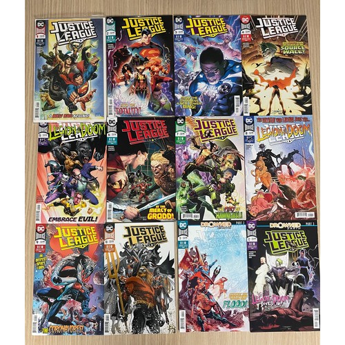 223 - JUSTICE LEAGUE Vol 4. #1 - 31, #33 plus #1 Annual. DC Comics 33 Comics in total. VF/NM Condition.