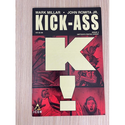 251 - Kick-Ass #1 - 4. Fourth Printing labeled 