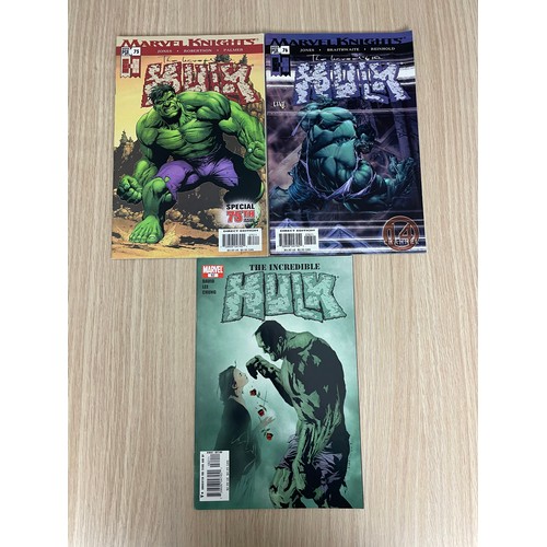 261 - THE INCREDIBLE HULK Vol.2 Job Lot, including some key homage covers. 39 Comics in total.
Lots includ... 