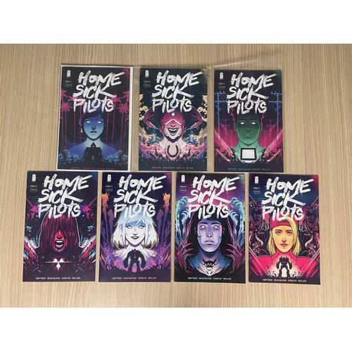 264 - Home Sick Pilots #1 - 7 Image Comics (2021). VFN/NM Condition.