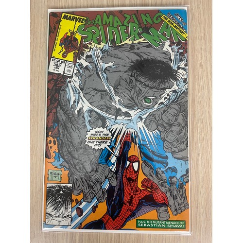 265 - Amazing Spider-man #328. McFarlane Cover. FN Condition. Bagged & Boarded