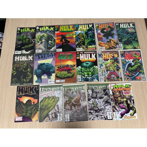 262 - Marvel Comics - THE HULK Bundle of comics including Reprint of #1 (upper deck collectors edition). 1... 