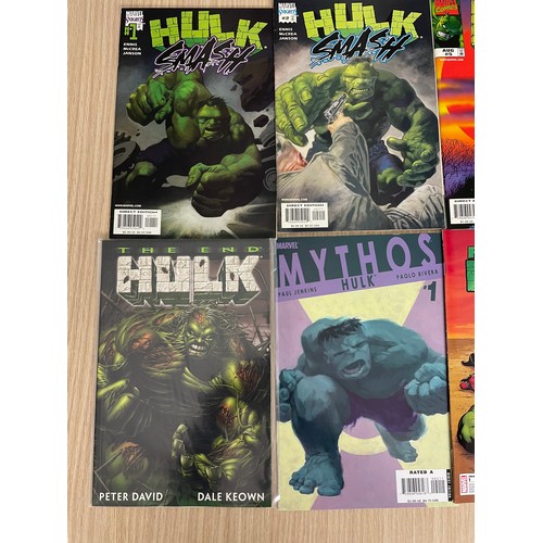 262 - Marvel Comics - THE HULK Bundle of comics including Reprint of #1 (upper deck collectors edition). 1... 