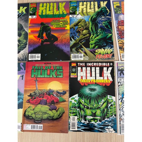 262 - Marvel Comics - THE HULK Bundle of comics including Reprint of #1 (upper deck collectors edition). 1... 