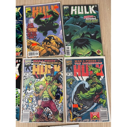 262 - Marvel Comics - THE HULK Bundle of comics including Reprint of #1 (upper deck collectors edition). 1... 