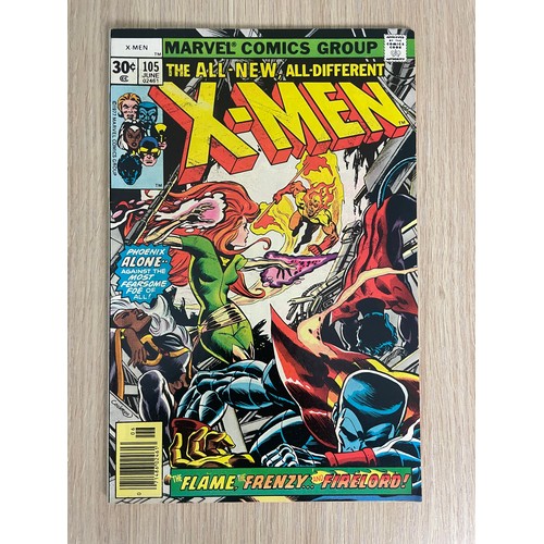 272 - Uncanny X-Men #104, #105 & #106. Marvel Comics 1977 featuring 1st Appearances of Corsair, Ch'od, Lil... 