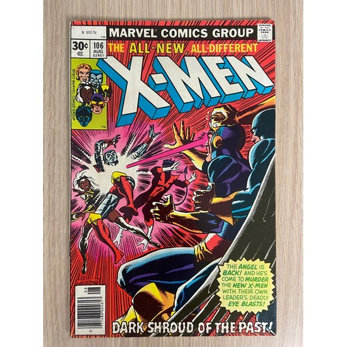 272 - Uncanny X-Men #104, #105 & #106. Marvel Comics 1977 featuring 1st Appearances of Corsair, Ch'od, Lil... 