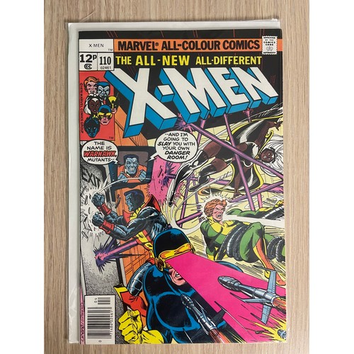 275 - Uncanny X-Men #110 & 112. Marvel Comics 1978. 
#110 = VG Condition #112 = Good condition Cover detac... 