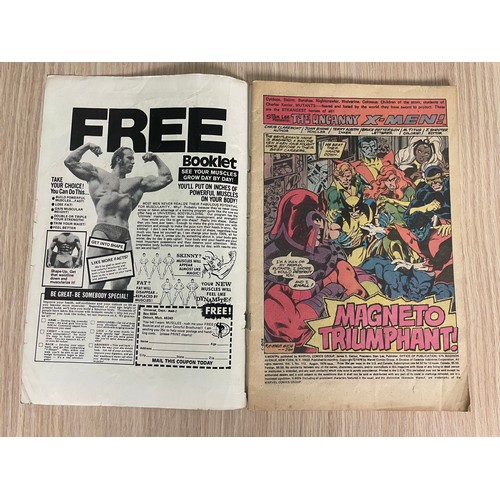 275 - Uncanny X-Men #110 & 112. Marvel Comics 1978. 
#110 = VG Condition #112 = Good condition Cover detac... 