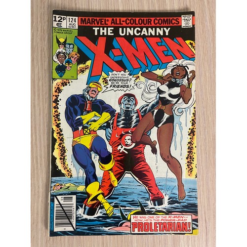 276 - Uncanny X-Men #124 & #125. Marvel Comics 1979. VG/FN Condition. Both Bagged & Boarded.