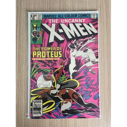 277 - Uncanny X-Men #127 & 128. Marvel Comics 1979. FN Condition. Both Bagged & Boarded.