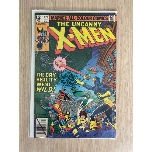 277 - Uncanny X-Men #127 & 128. Marvel Comics 1979. FN Condition. Both Bagged & Boarded.