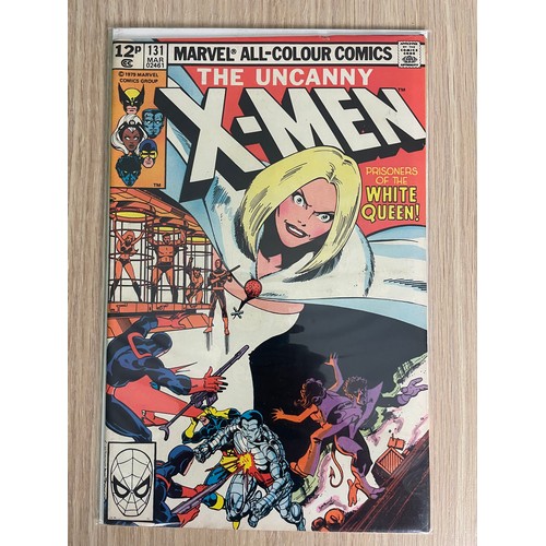 278 - Uncanny X-Men #131 & #132. Marvel Comics 1980. 
#131 Key comic - First Appearance of Emma Frost.
FN ... 