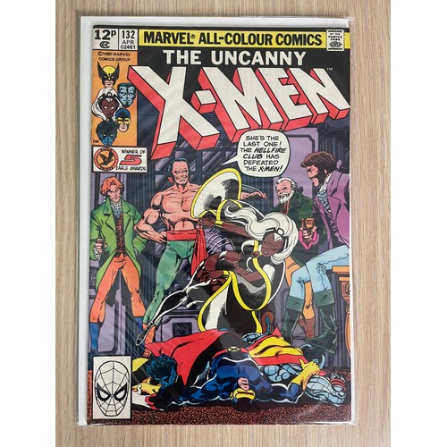 278 - Uncanny X-Men #131 & #132. Marvel Comics 1980. 
#131 Key comic - First Appearance of Emma Frost.
FN ... 