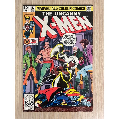 278 - Uncanny X-Men #131 & #132. Marvel Comics 1980. 
#131 Key comic - First Appearance of Emma Frost.
FN ... 