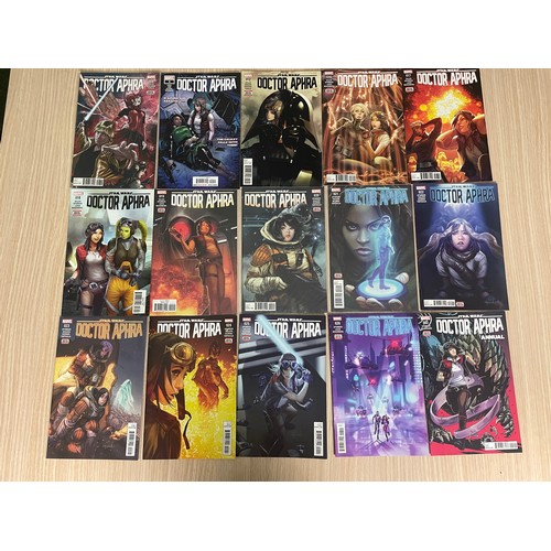 280 - Star Wars Doctor Aphra Marvel Comics Bundle. Featuring #8,9,12,16 - 26, Annual #2. 15 Comics in tota... 