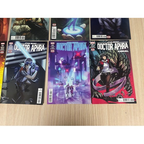 280 - Star Wars Doctor Aphra Marvel Comics Bundle. Featuring #8,9,12,16 - 26, Annual #2. 15 Comics in tota... 