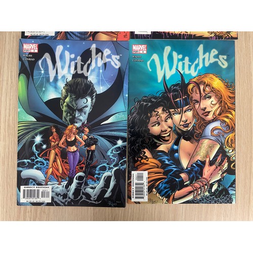 285 - Witches #1 - 4. Complete set. Marvel Comics 2004. FN Condition