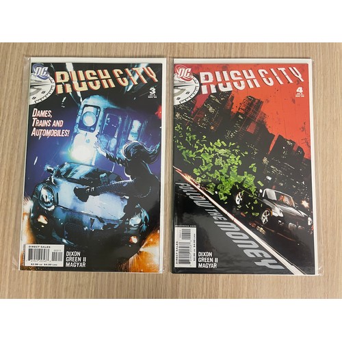 287 - Rush City #1 - 6. Complete Set DC Comics 2006. NM Condition. All Bagged & Boarded.