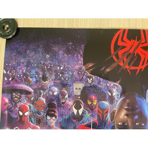 473 - SPIDER-MAN ACROSS THE SPIDER-VERSE Original Rolled UK Cinema Quad Film Poster Double Sided. 
A great... 