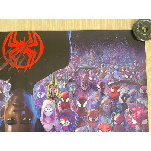 473 - SPIDER-MAN ACROSS THE SPIDER-VERSE Original Rolled UK Cinema Quad Film Poster Double Sided. 
A great... 