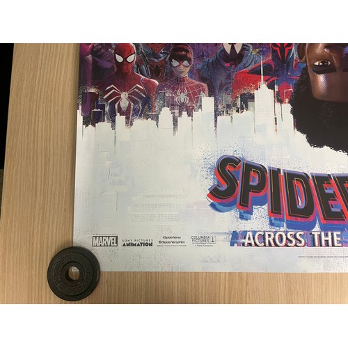 473 - SPIDER-MAN ACROSS THE SPIDER-VERSE Original Rolled UK Cinema Quad Film Poster Double Sided. 
A great... 