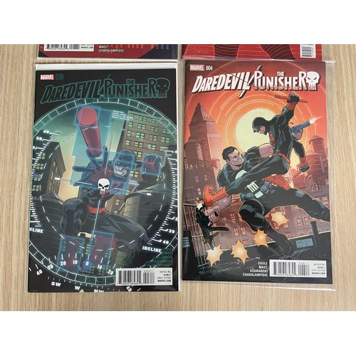 289 - Daredevil/Punisher #1-4. Complete mini series. Marvel Comics 2016.