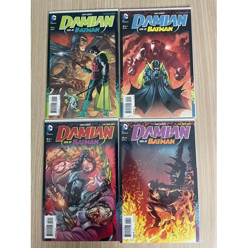 290 - Damian, Son of Batman #1-4. Complete set DC Comics 2014. NM Condition.