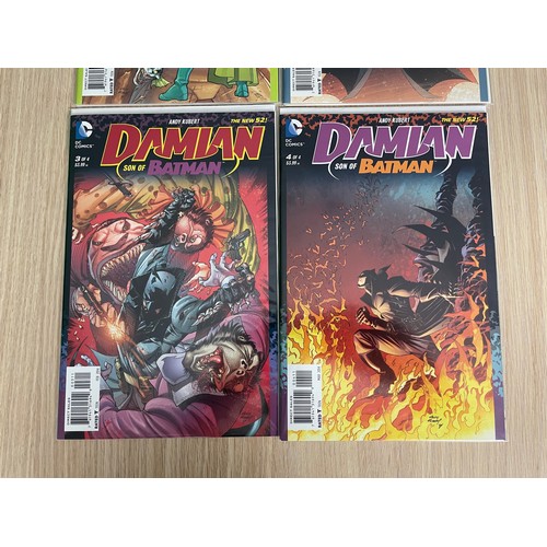 290 - Damian, Son of Batman #1-4. Complete set DC Comics 2014. NM Condition.