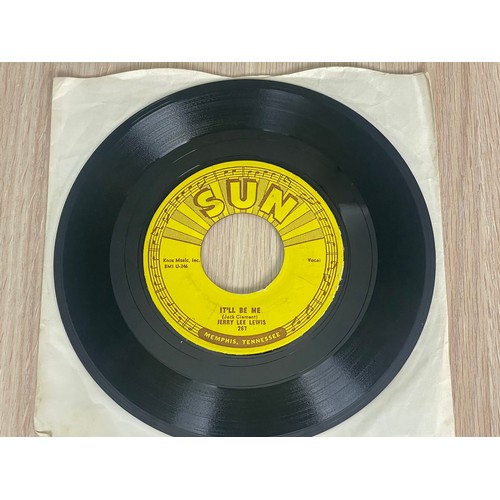 486 - Jerry Lee Lewis - 'Whole Lot of Shakin' Going On' Sun Single. Sun 267. VG Condition. 45RPM Vinyl 7