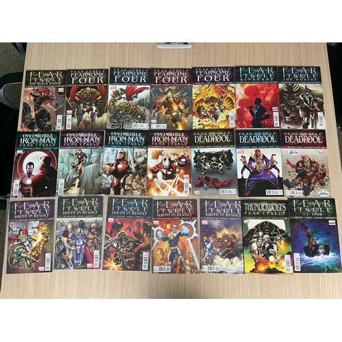 292 - Fear Itself 1-7 plus tie-ins (62 issues in total) Marvel Comics 2011. Includes #7 debut of Spider-Ma... 