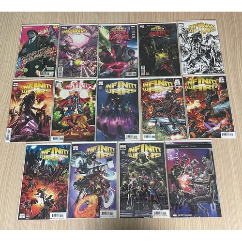 293 - Infinity Countdown issues + Infinity War #1-6 (including variants). Marvel Comics 2018. 14 Comics in... 