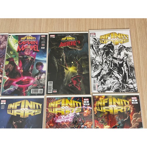 293 - Infinity Countdown issues + Infinity War #1-6 (including variants). Marvel Comics 2018. 14 Comics in... 