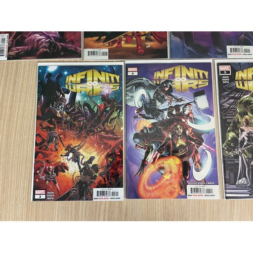 293 - Infinity Countdown issues + Infinity War #1-6 (including variants). Marvel Comics 2018. 14 Comics in... 