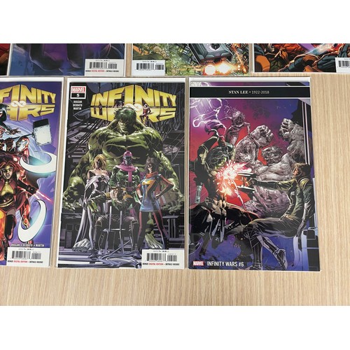 293 - Infinity Countdown issues + Infinity War #1-6 (including variants). Marvel Comics 2018. 14 Comics in... 