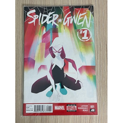 297 - Spider-Gwen #1. Marvel Comics 2015.                 VFN Condition.