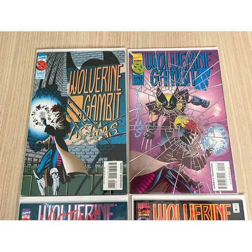 315 - Wolverine/Gambit #1-4 (Loeb & Sale). Marvel Comics NM Condition. All Bagged & Boarded.