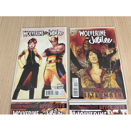 316 - Wolverine/Jubilee #1-4. Complete mini series run. Marvel Comics. 
VFN Condition.