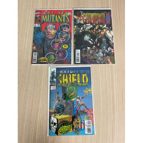 318 - Marvel Comics Lenticular covers x 3 (Cable 150, Gen X 85, Secret Warriors 8). NM/New Condition. All ... 