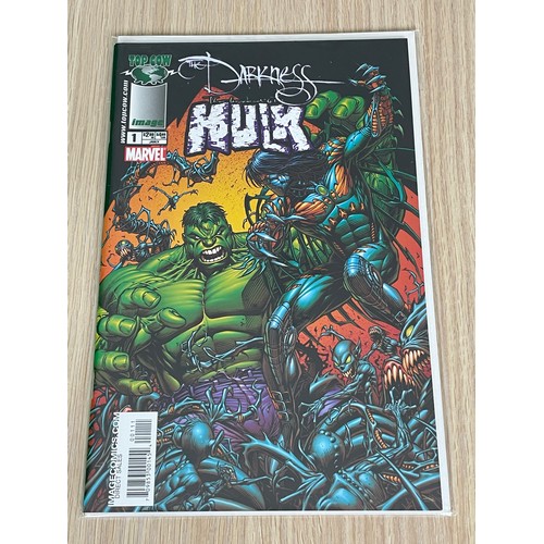 319 - Witchblade/Wolverine #1 & Hulk/Darkness #1. Marvel Comics. 2 Comics Both NM Condition, Both Bagged &... 