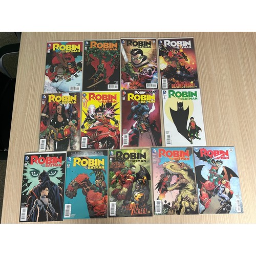 322 - Robin: Son of Batman #1-13. DC Comics 2015. VF/NM Condition. Many Bagged & Boarded.