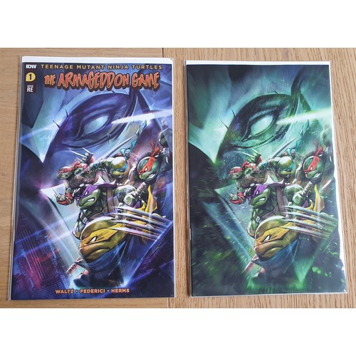 435 - TEENAGE MUTANT NINJA TURTLES - TMNT ARMAGEDDON #1 IVAN TAO EXCLUSIVE VARIANT SET LIMITED TO 500   (2... 