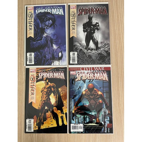 447 - THE AMAZING SPIDER-MAN BUNDLE - #519, 522, 523, 524, 526, 527, 528, 530, 531, 533, 537, 538. 12 Comi... 