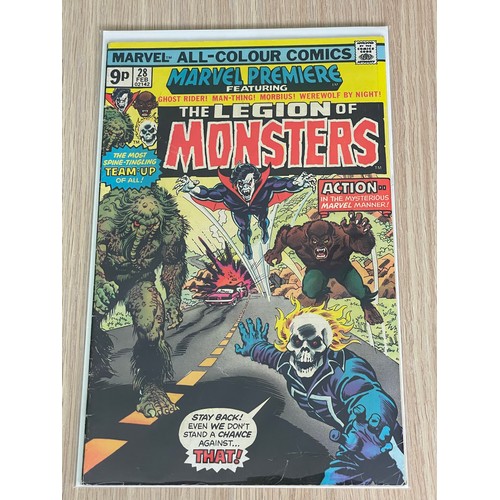 461 - Marvel Premiere #28 featuring The Legion of Monsters.
1st team appearance of the Legion of Monsters.... 