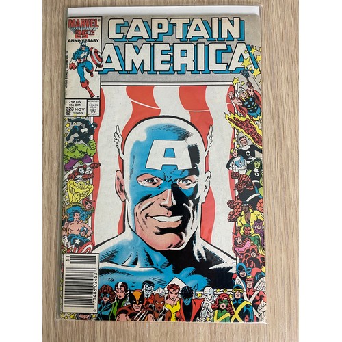 466 - Captain America #323. 1st Appearance of John Walker as Super Patriot, later becomes U.S. Agent. 1st ... 