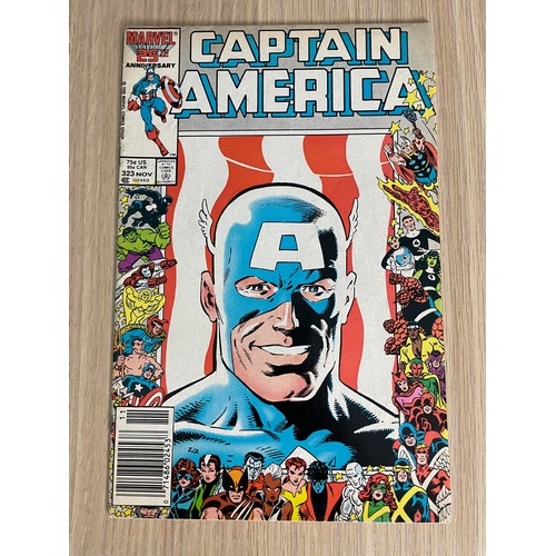 466 - Captain America #323. 1st Appearance of John Walker as Super Patriot, later becomes U.S. Agent. 1st ... 