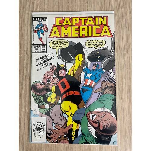 467 - Captain America #328. First App & Origin of D-Man aka Demolition Man in costume. Marvel Comic s 1987... 