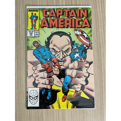 469 - Captain America #337 - #339 . 1st App of the Captain, Steve Rogers in what would become the U.S. Age... 