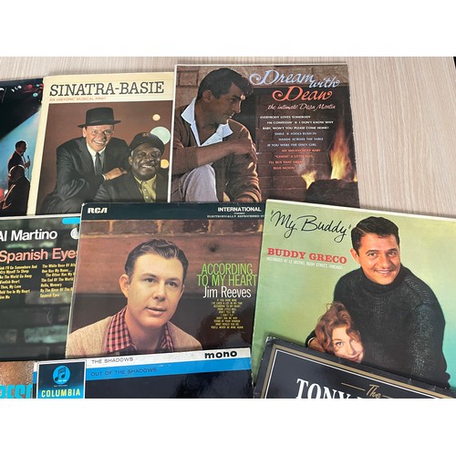 479 - 12 x Jazz/Easy Listening LP Vinyl Records. 33RPM Albums featuring Frank Sinatra, Dean Martin, Duke E... 